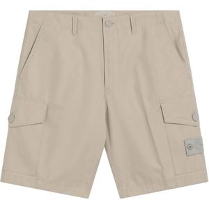Stone Island, Heren, Korte broeken, Beige, Maat: W31 Katoen,