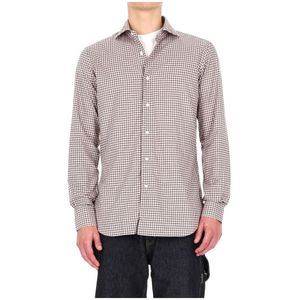 Barba, Heren, Overhemden, Veelkleurig, Maat: 3XL Katoen,