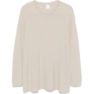 Le Tricot Perugia, Dames, Tops, Beige, Maat: S Zijde,