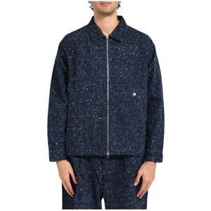 New Amsterdam Surf Association, Heren, Jassen, Blauw, Maat: L Katoen,