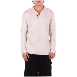 Alpha Studio, Heren, Truien, Grijs, Maat: M Wol,