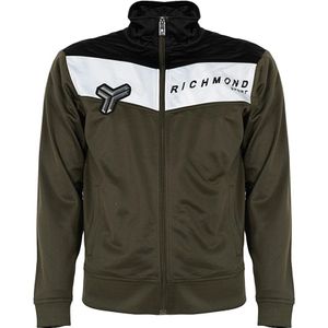 John Richmond - Sportief Zip-Up Vest - Zwart - Sweatshirt