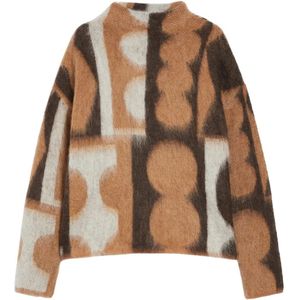 Pennyblack, Dames, Truien, Veelkleurig, Maat: M Mohair,