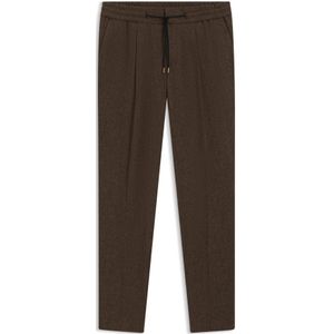 Hugo - Getlin 251F3 - Broek - Bruin - Slim Fit - Wol