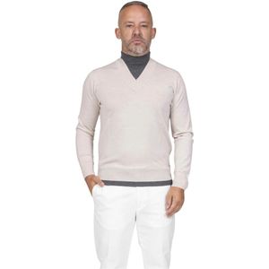 Paolo Pecora, Heren, Truien, Wit, Maat: S