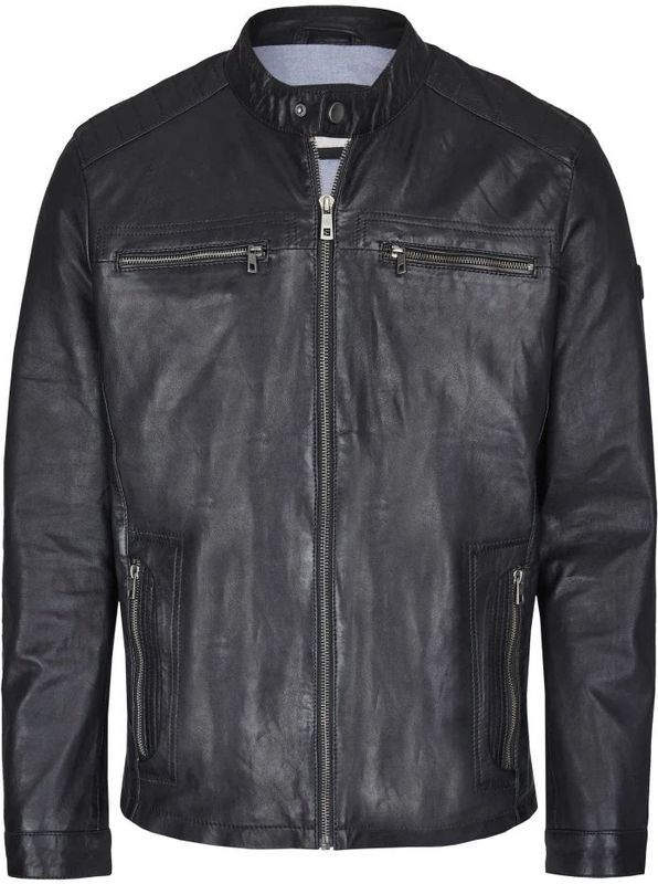 Bugatti - Bualberto - Leren Jas - Zwart - Heren