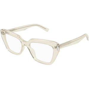 Saint Laurent, Dames, Accessoires, Wit, Maat: 54 MM