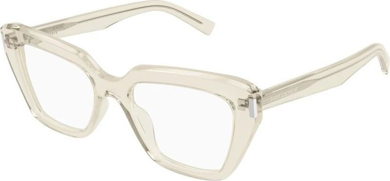 Saint Laurent, Dames, Accessoires, Wit, Maat: 54 MM