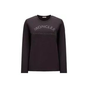 Moncler Sweatshirts & Hoodies , Black , Dames , Maat: M