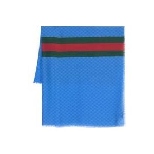 Gucci Stijlvolle Sjaal voor Modieuze Look , Blue , Heren , Maat: ONE Size