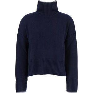 Pinko, Dames, Truien, Blauw, Maat: M