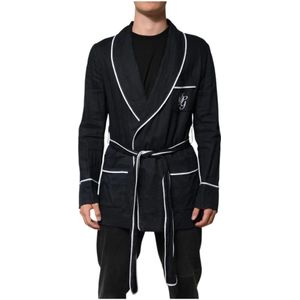 Dolce & Gabbana - Blazer - Donkerblauw - 100% Linnen - Met Tailleband