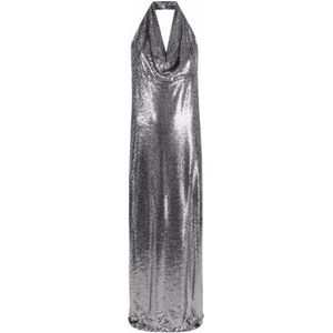 Blanca Vita, Dames, Jurken, Grijs, Maat: XS Polyamide,