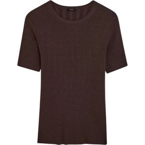 Joseph, Dames, Tops, Bruin, Maat: L Satijn,