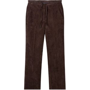 Luisa Cerano, Dames, Broeken, Bruin, Maat: XS Corduroy,