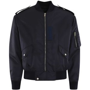 Givenchy, Heren, Jassen, Blauw, Maat: M Viscose,