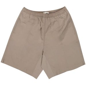 Ami Paris, Heren, Badkleding, Beige, Maat: XS