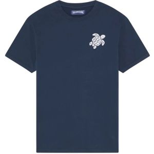 Vilebrequin, Heren, Tops, Blauw, Maat: S Katoen,