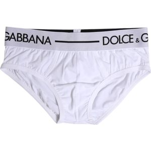 Dolce & Gabbana, Heren, Ondergoed, Wit, Maat: S Katoen,