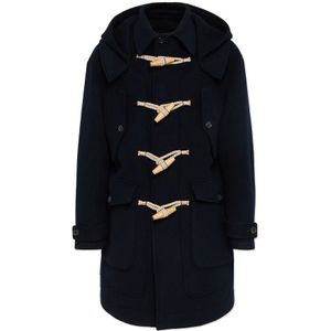 Dsquared2, Heren, Mantels, Blauw, Maat: M