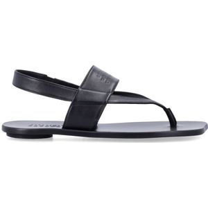 MM6 Maison Margiela, Dames, Schoenen, Zwart, Maat: 37 EU Leer,