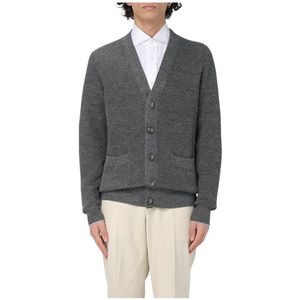 Brunello Cucinelli, Heren, Truien, Grijs, Maat: M