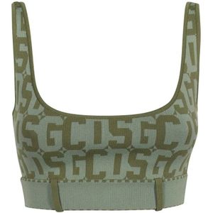 Gcds, Dames, Tops, Groen, Maat: L Polyamide,