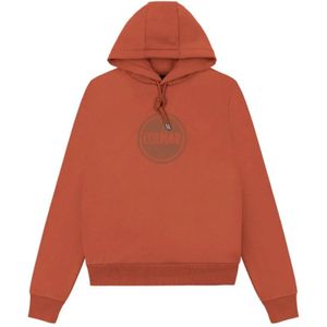 Colmar, Heren, Sweatshirts & Hoodies, Bruin, Maat: S Katoen,