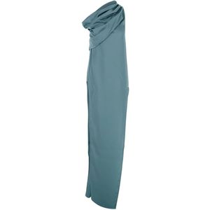 Rick Owens, Dames, Jurken, Blauw, Maat: XS Viscose,
