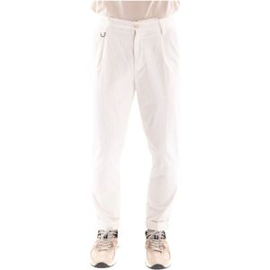 Paolo Pecora, Heren, Broeken, Beige, Maat: S Corduroy,