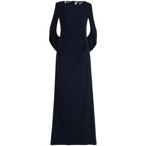 vera mont, Dames, Jurken, Blauw, Maat: S