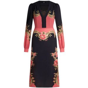 Etro, Dames, Jurken, Veelkleurig, Maat: 2XS Katoen,