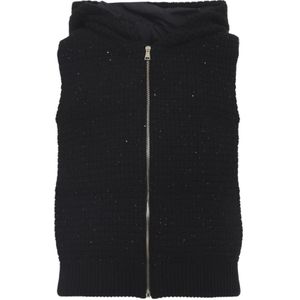 Fabiana Filippi, Dames, Jassen, Zwart, Maat: 2XS Wol,