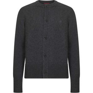 Gucci, Heren, Truien, Grijs, Maat: M Kasjmier,