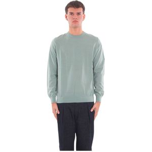 MC2 Saint Barth, Heren, Truien, Groen, Maat: 2XL Wol,