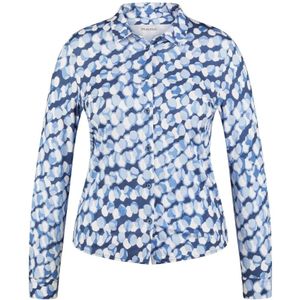 Rabe, Dames, Blouses & Shirts, Blauw, Maat: L