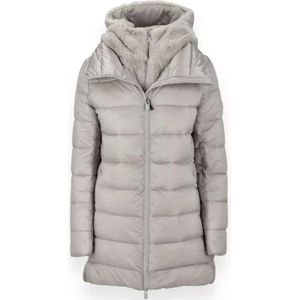 Save The Duck, Dames, Mantels, Grijs, Maat: XL