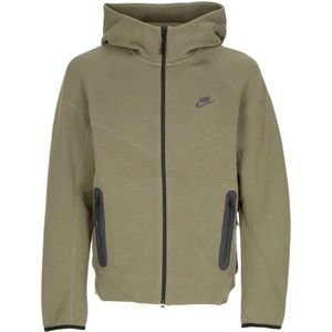 Nike, Heren, Sweatshirts & Hoodies, Groen, Maat: XS Fleece,