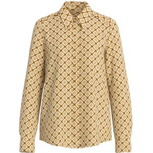 Iblues, Dames, Blouses & Shirts, Beige, Maat: M Viscose,