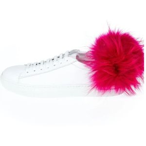 Mr&Mrs Italy, Dames, Schoenen, Wit, Maat: 37 EU Leer,