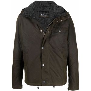 Barbour, Heren, Jassen, Groen, Maat: XL Katoen,