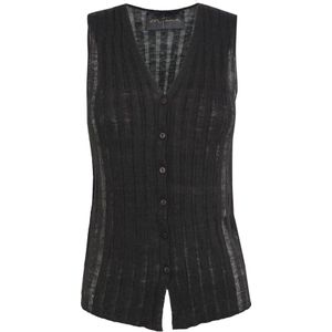 Cortana, Dames, Tops, Zwart, Maat: S