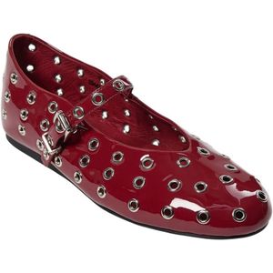 Sofie Schnoor, Dames, Schoenen, Rood, Maat: 37 EU Leer,