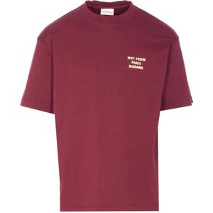 Drole de Monsieur, Heren, Tops, Rood, Maat: S Katoen,