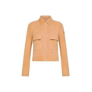 Peuterey Oranje Jassen voor Vrouwen , Orange , Dames , Maat: 2XS