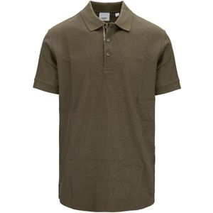 Burberry, Heren, Tops, Groen, Maat: L Katoen,