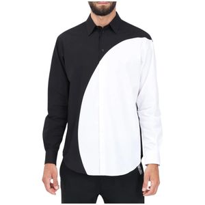 Moschino, Heren, Overhemden, Veelkleurig, Maat: XL Katoen,