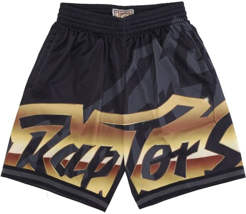 Mitchell & Ness - NBA Big Face Basketball Shorts - Veelkleurig - Heren - Polyester