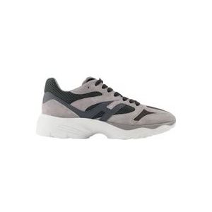 Hogan Leather sneakers , Gray , Dames , Maat: 39 EU