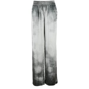 RED Valentino, Dames, Broeken, Grijs, Maat: XS Zijde,